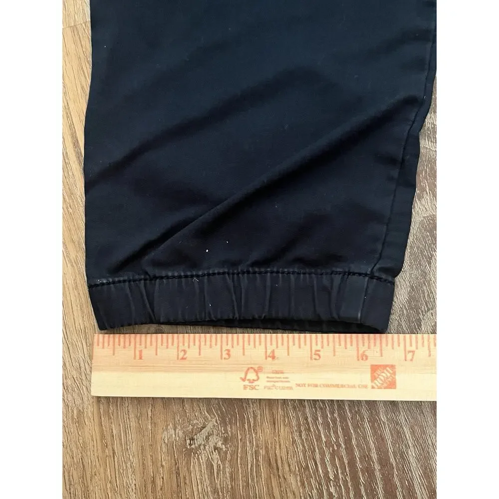 Banana Republic Travel Jogger Pants Men’s XL Navy Blue Stretch Casual Drawstring